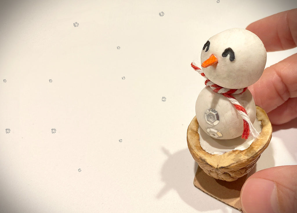 [DIY] Mini muñeco de nieve
